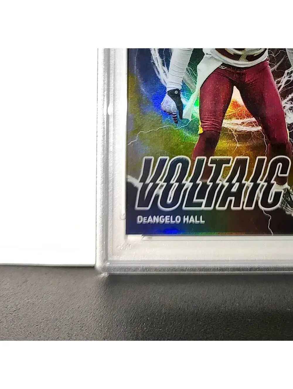 DeAngelo Hall 2023 Topps Resurgence Voltaic 29/50 Gold Power Surge PSA 10 Gem